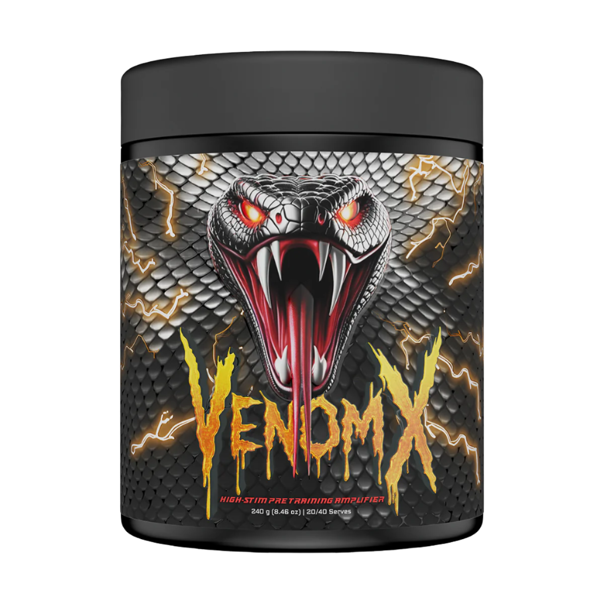 VenomX Pre-Workout Mango Front