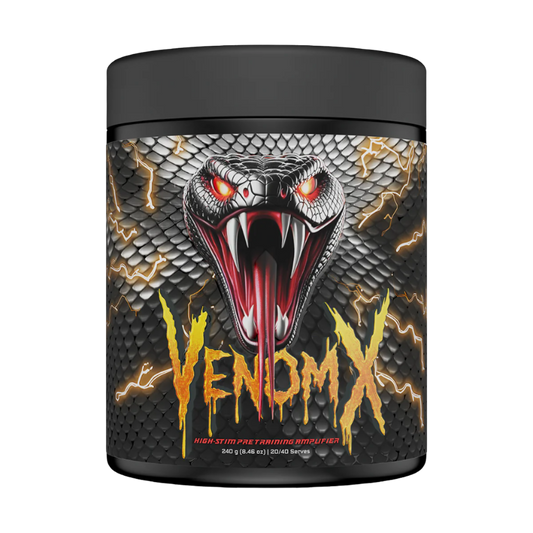 VenomX Pre-Workout Mango Front